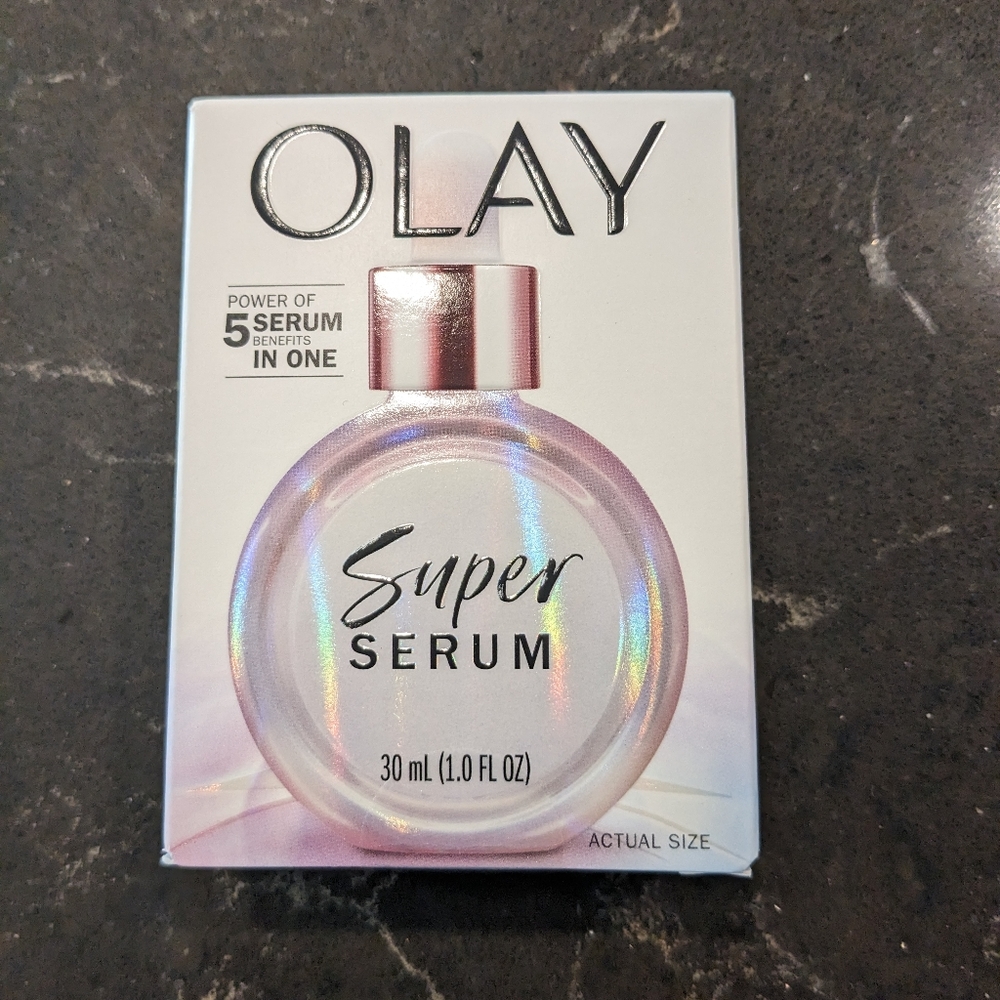 New Olay Super Serum 5-in-1 Face Serum 30ml (1.0oz)